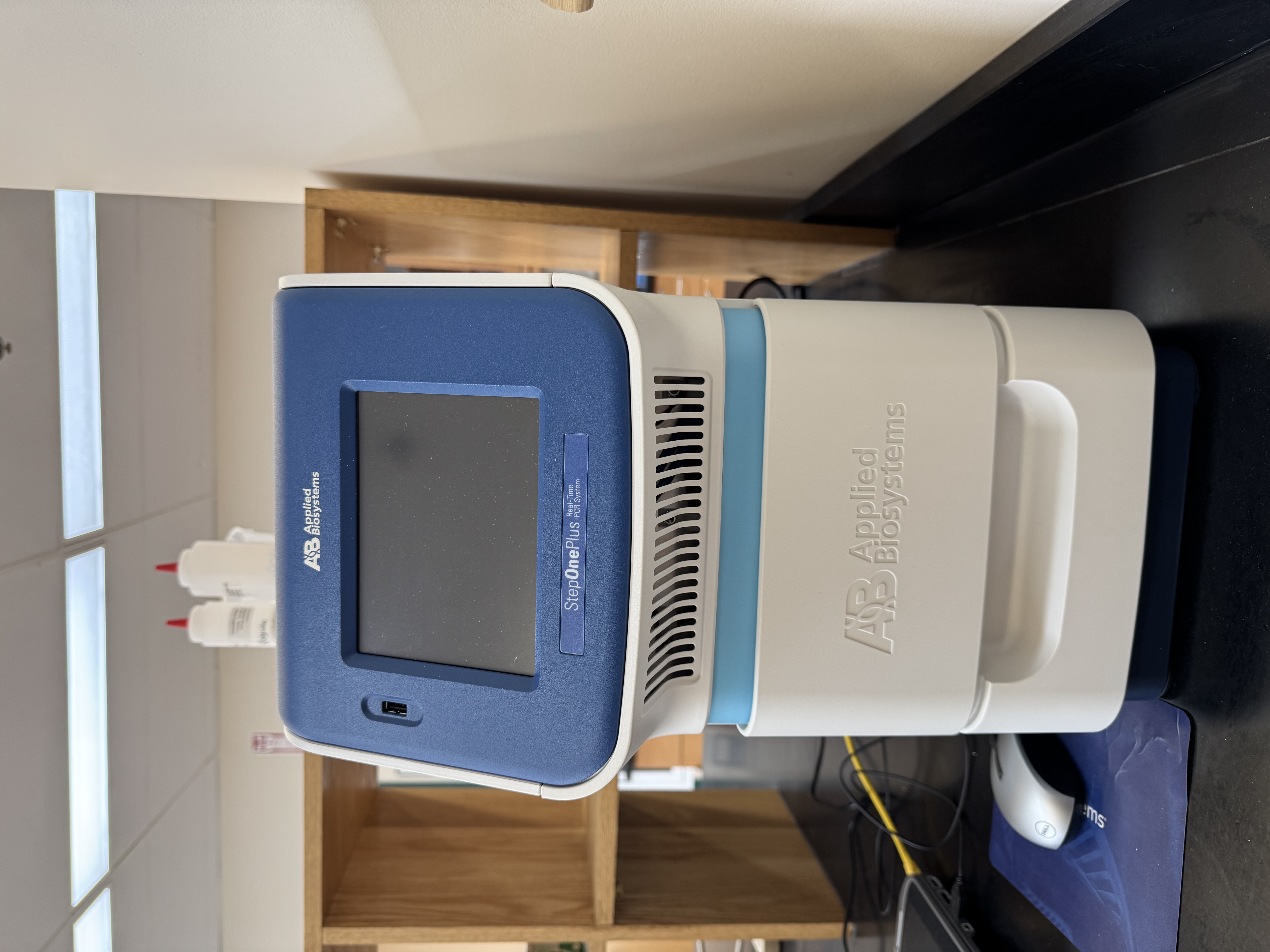 Quantitative PCR setup for eDNA species detection in the MERGE lab